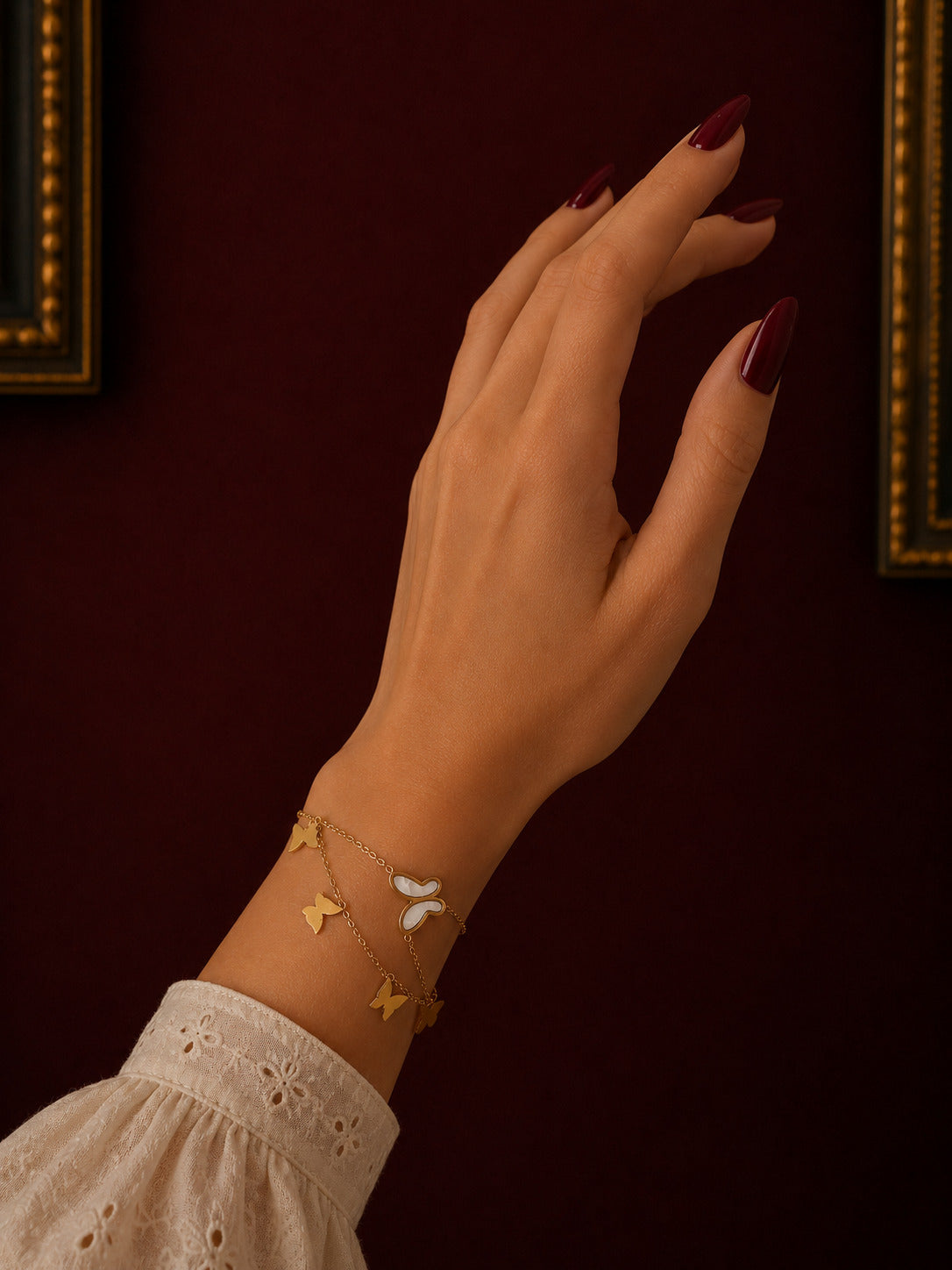 Butterflies bracelet