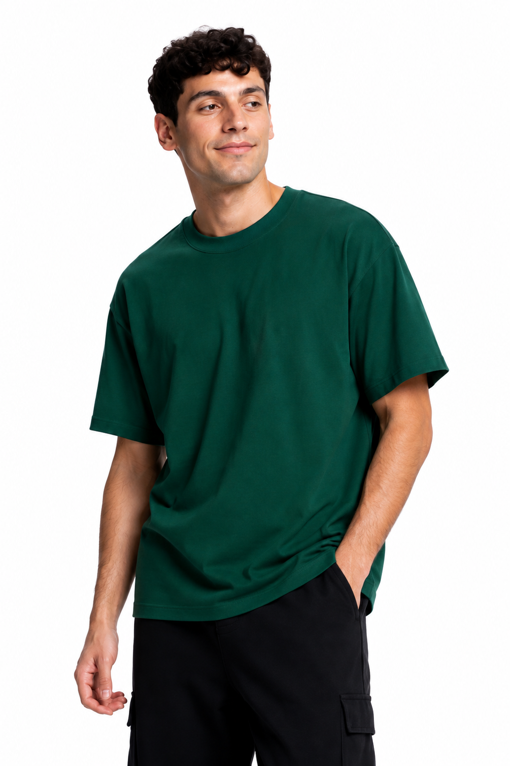 Green short sleeve t-shirt