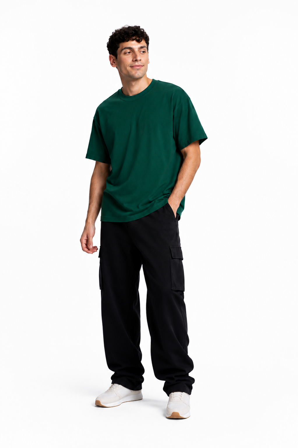 Green short sleeve t-shirt
