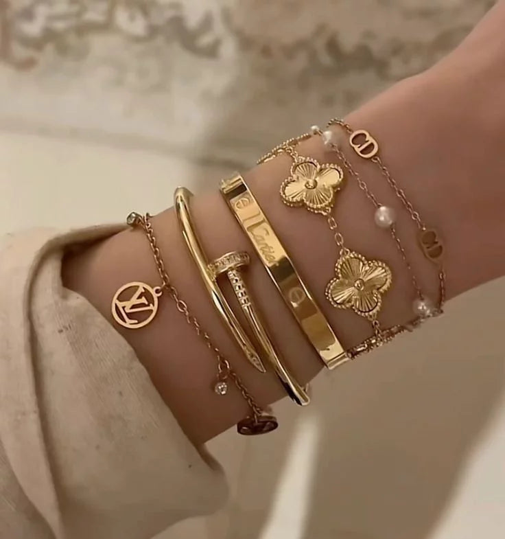 stainless braclets